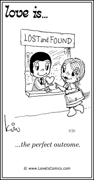 Love Is... the perfect outcome.