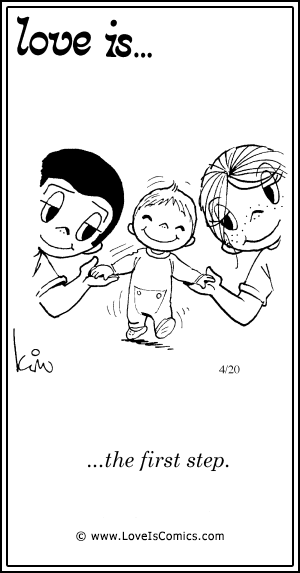 Love Is... the first step.