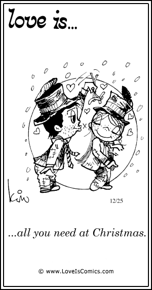 Love Is... all you need at Christmas.