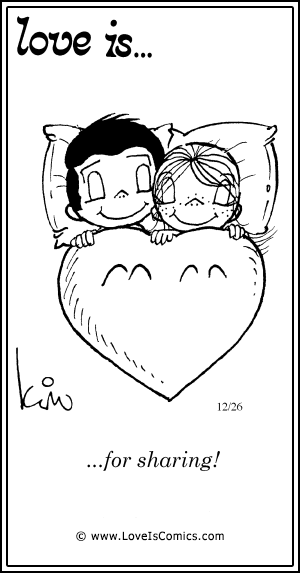 Love Is... for sharing!